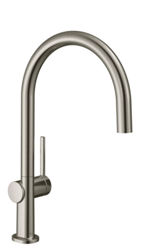 Hansgrohe-HG-Spueltischmischer-220-Talis-M54-1jet-edelstahl-optik-72804800 gallery number 1